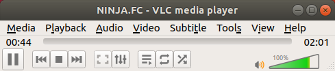 VLC on Ubuntu 18.04